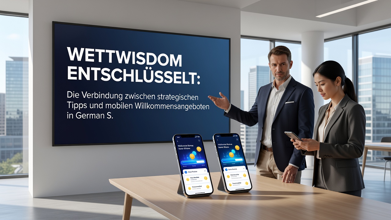 Deutsche Sportwett-App zeigt strategische Tipps neben aktiviertem mobilem Willkommensbonus während einer Fußballübertragung