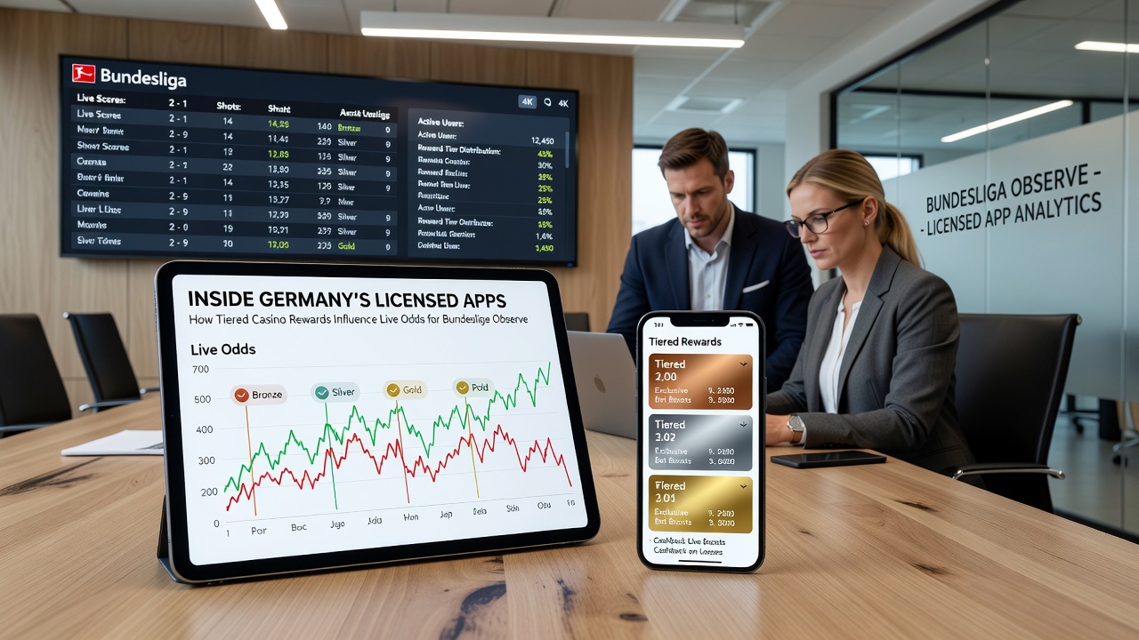 Live-Quoten-Anpassung in einer Bundesliga-App mit Casino-Treuestufen-Effekten