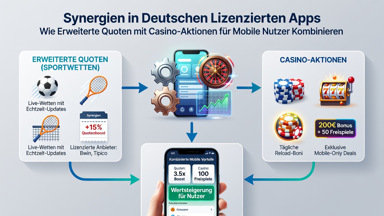Visualisierung von Quoten-Boosts und Casino-Promotions in mobilen deutschen Wett-Apps