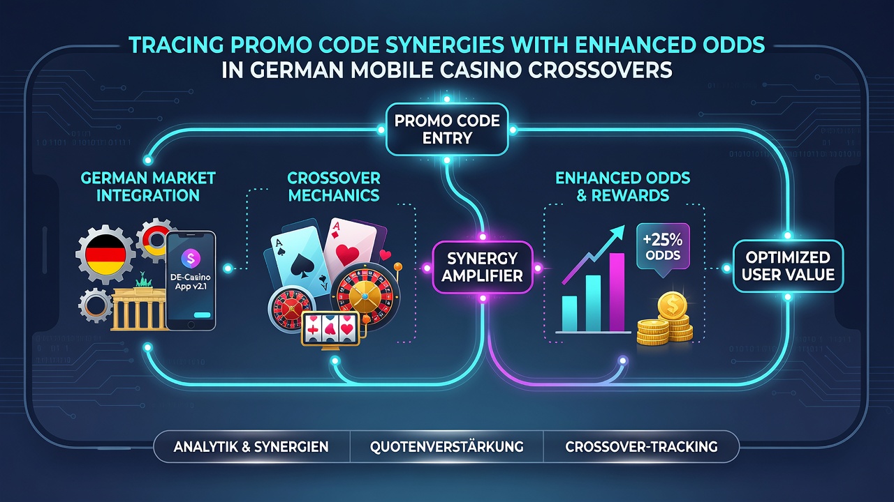 Illustration der Synergien zwischen Casino-Promo-Codes und erhöhten Sportwetten-Quoten in deutschen mobilen Anwendungen